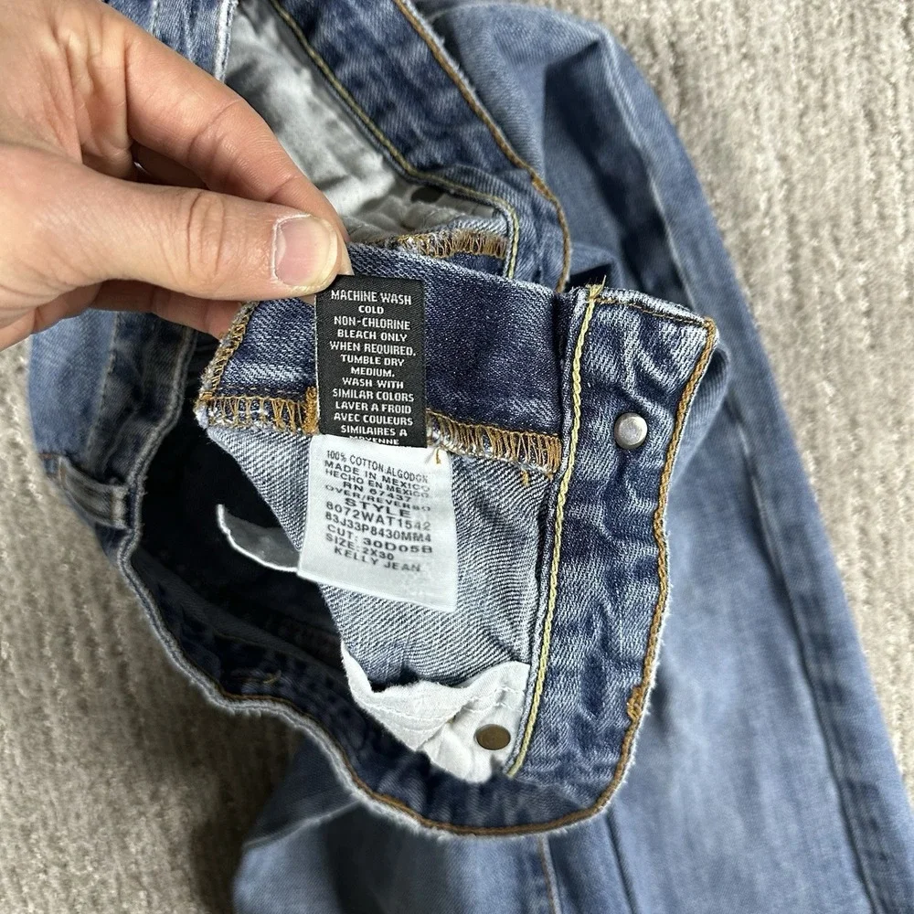 Ralph Lauren Polo Jeans Kelly Jeans Women's Size 2 Medium Wash Denim Blue - Picture 4 of 13